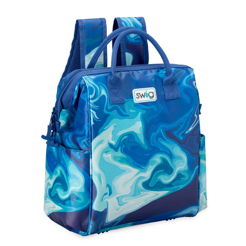 Sherbet Stripe Packi 12 Cooler