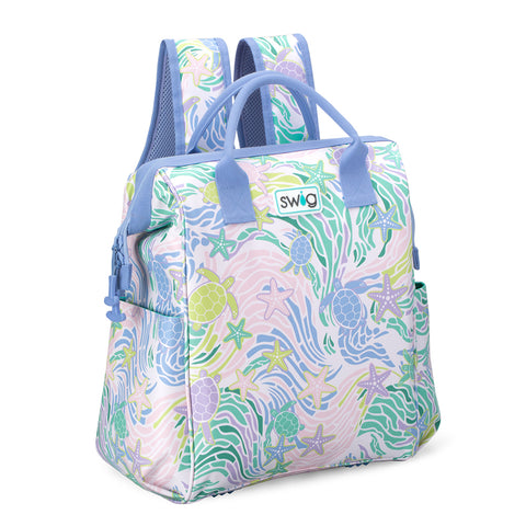 Sherbet Stripe Packi 12 Cooler