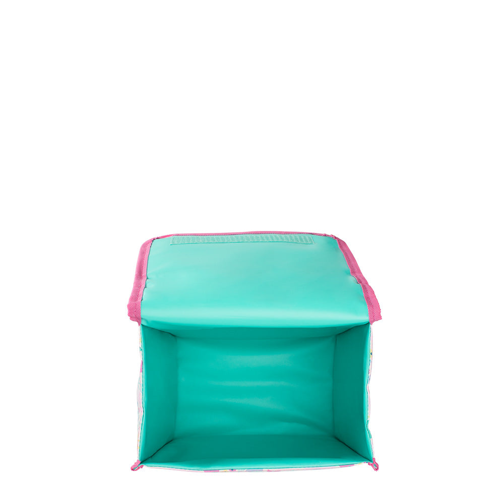 Swig Life Flower Power Insulated Foldi Lunch Bag lined inside view