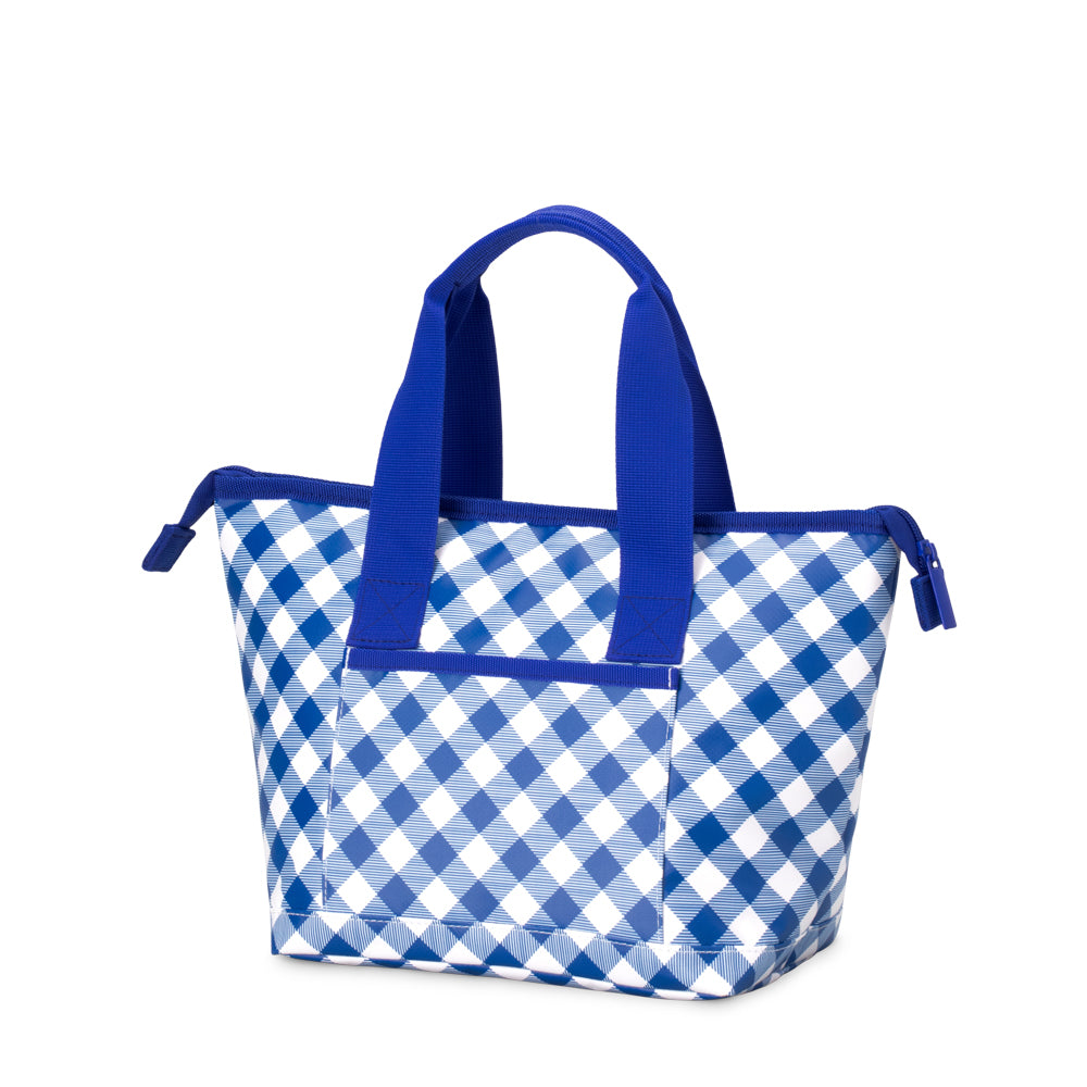 Gameday Gingham Royal Lunchi Lunch Bag