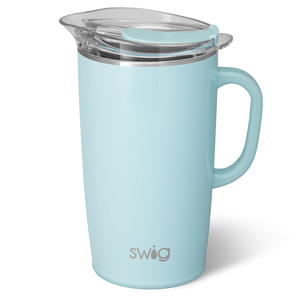 Shimmer Aquamarine Party Pitcher 64oz