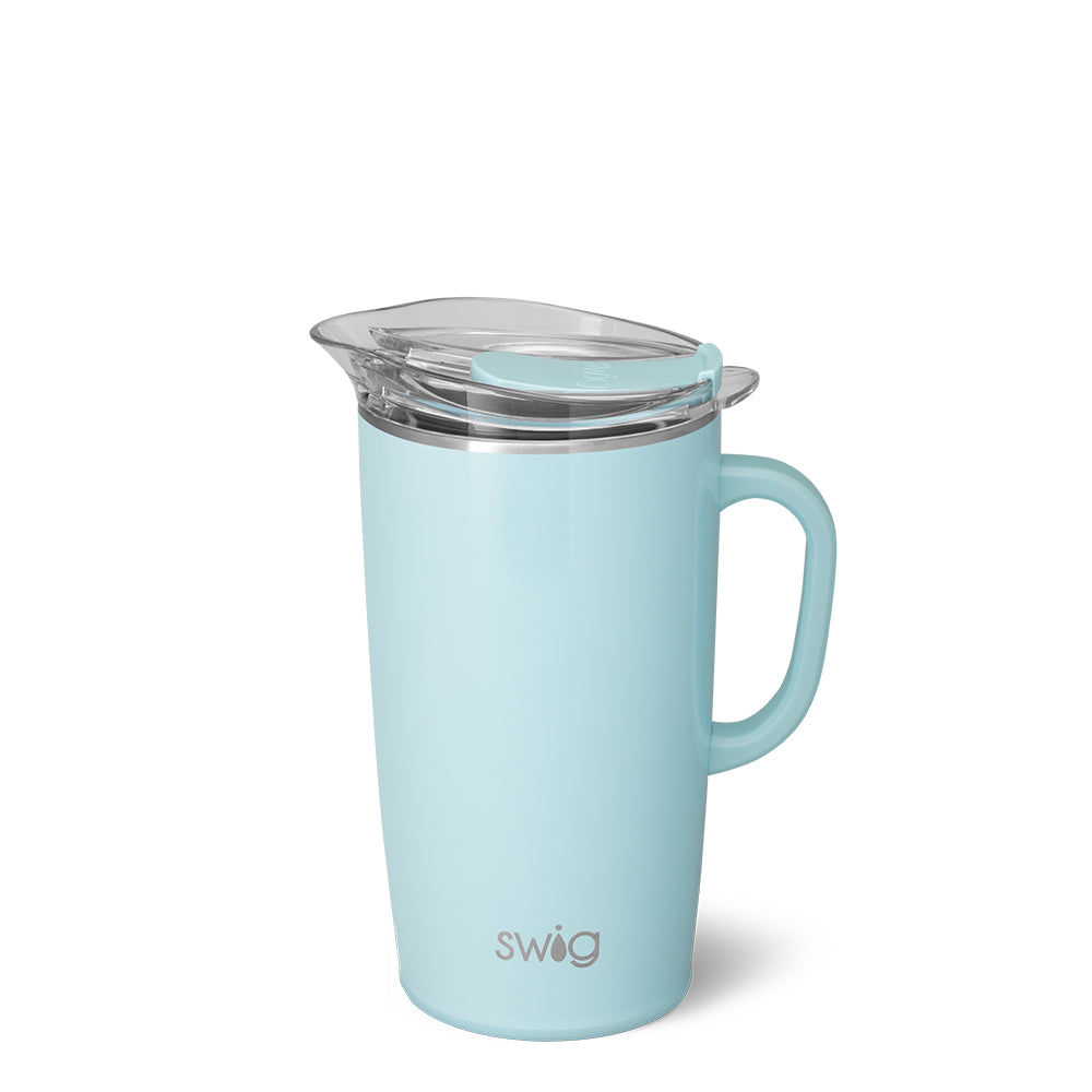 Shimmer Aquamarine Party Pitcher 64oz