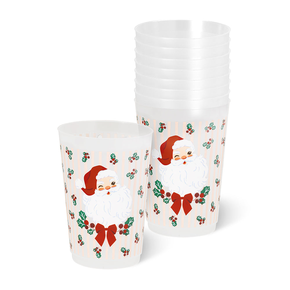 Santa Claus Frost Flex Cup 20oz (Set of 8)
