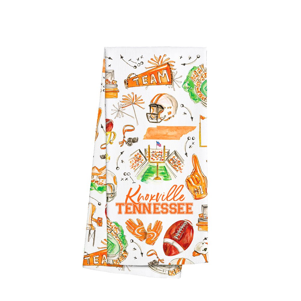 Tailgates in Knoxville Tea Towel