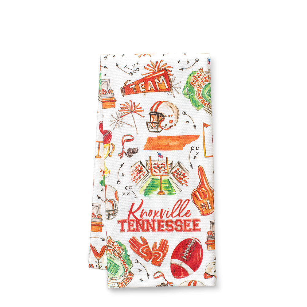 Tailgates in Knoxville Tea Towel