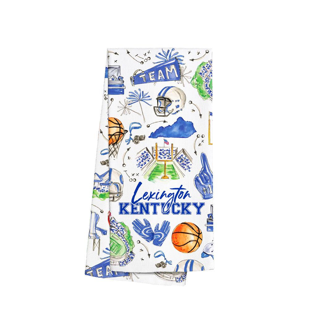 Tailgates in Lexington Tea Towel