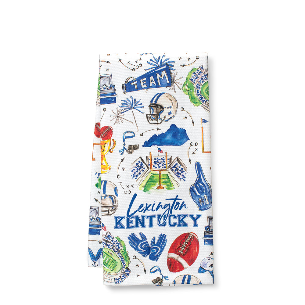 Tailgates in Lexington Tea Towel