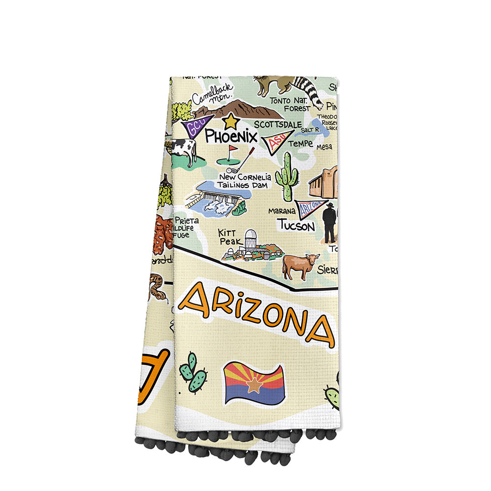 Arizona Tea Towel
