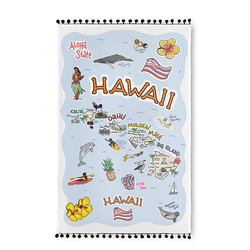 Hawaii Tea Towel