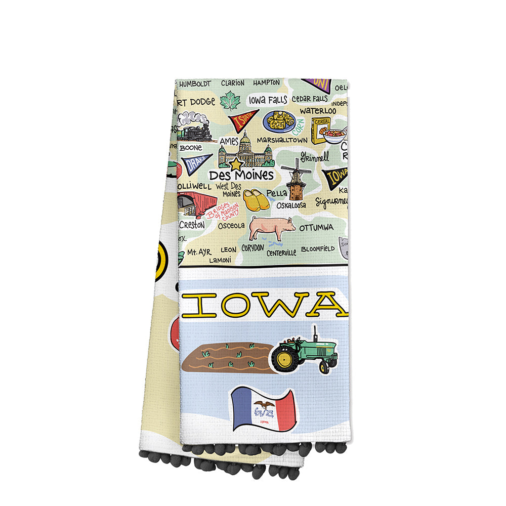 Iowa Tea Towel