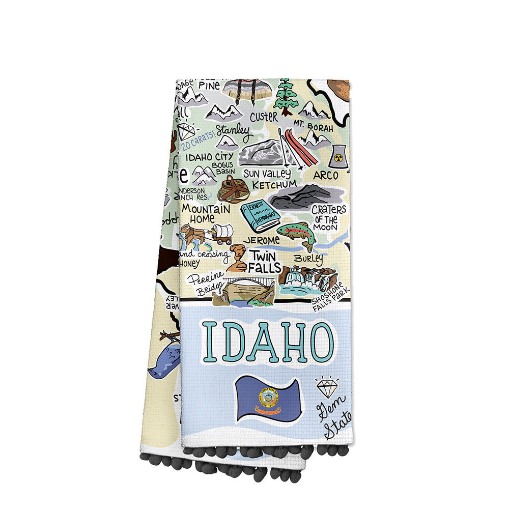 Idaho Tea Towel