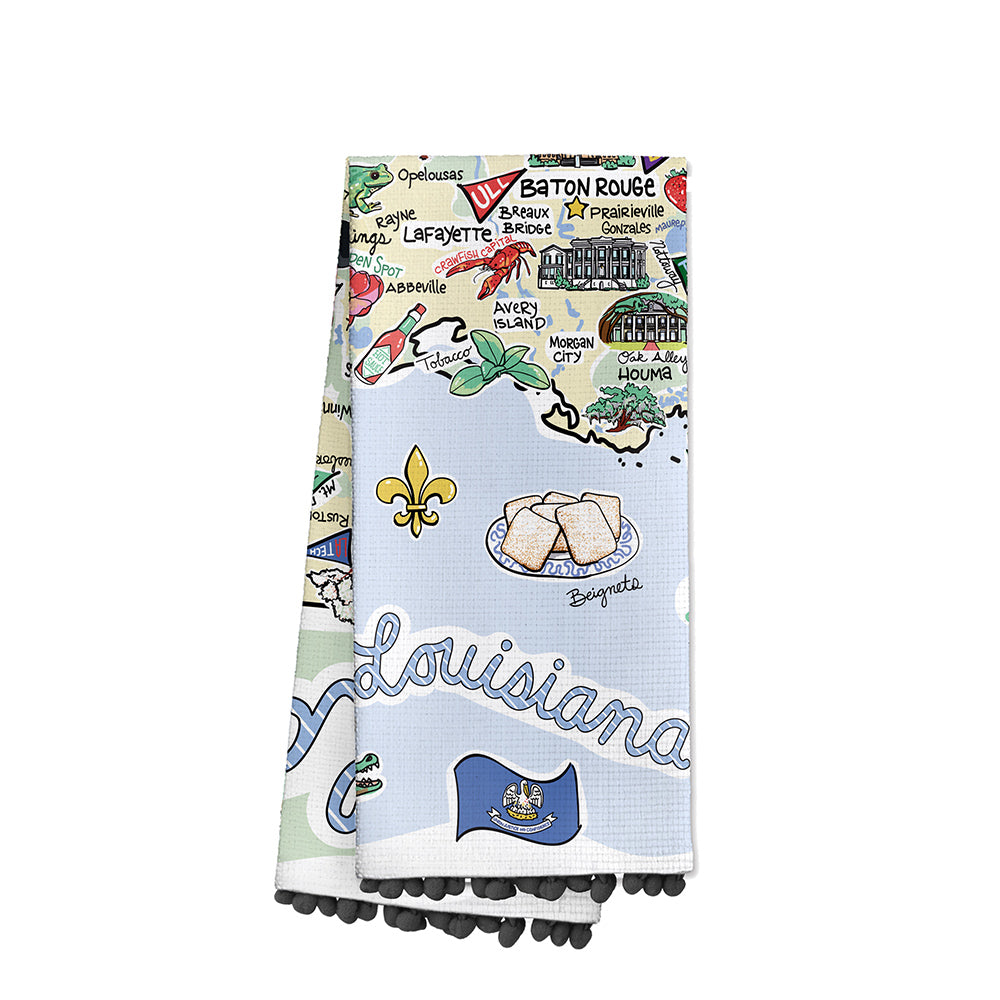 Louisiana Tea Towel