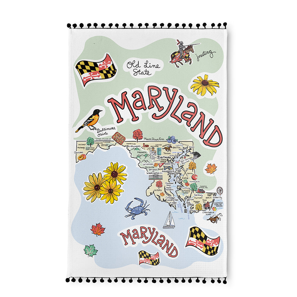 Maryland Tea Towel