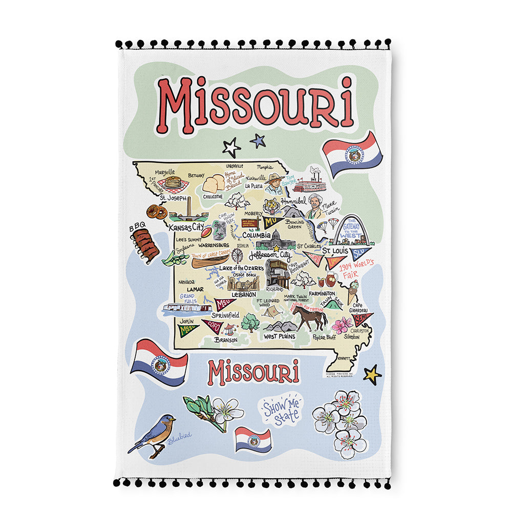 Missouri Tea Towel