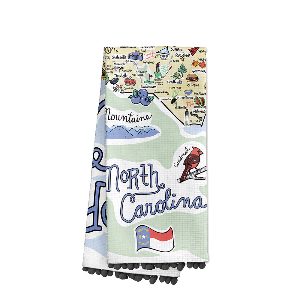North Carolina Tea Towel