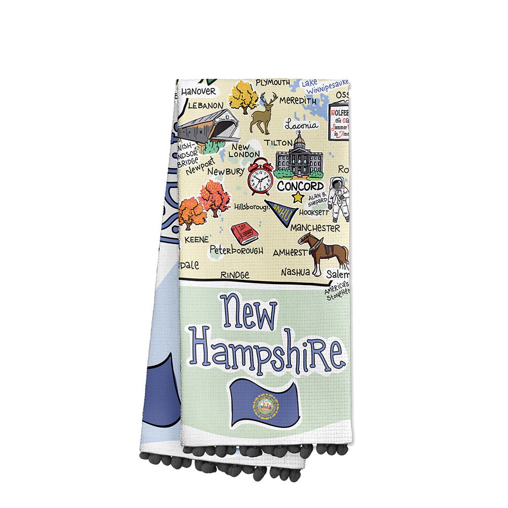 New Hampshire Tea Towel
