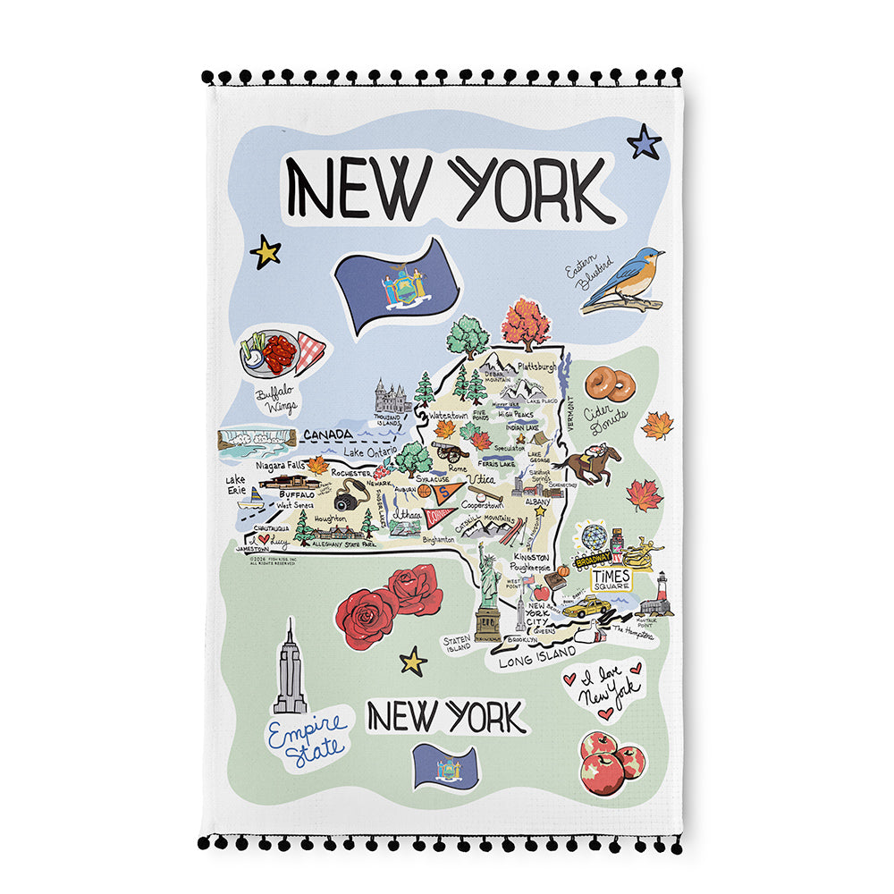 New York Tea Towel