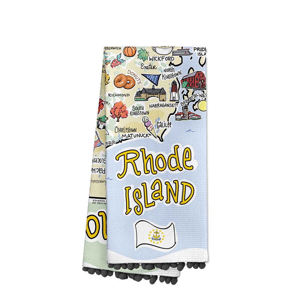 Rhode Island Tea Towel