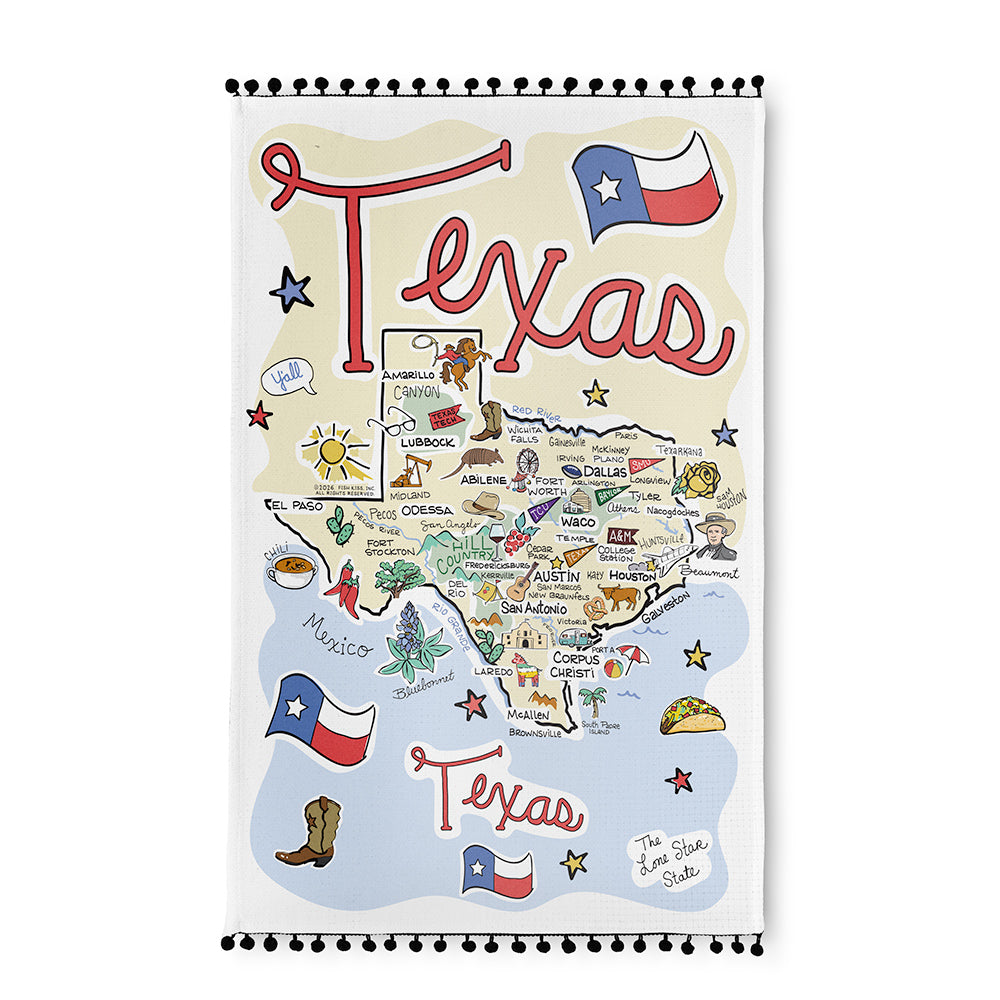 Texas Tea Towel