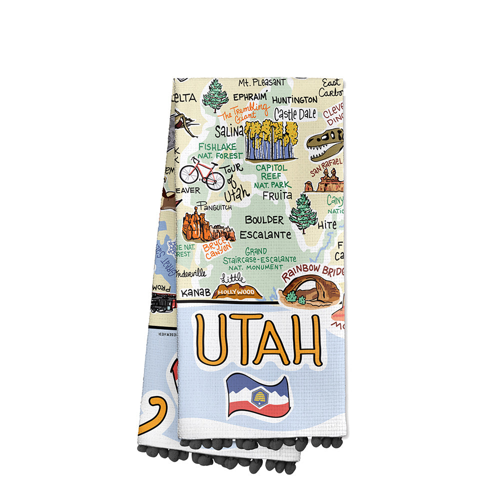 Utah Tea Towel