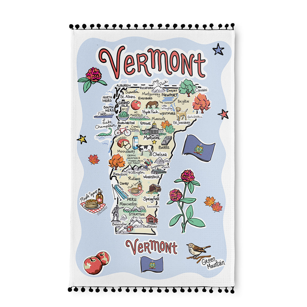 Vermont Tea Towel