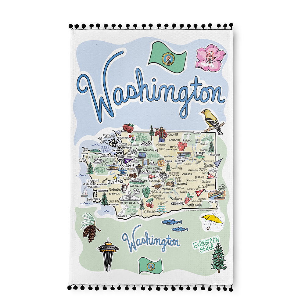 Washington Tea Towel