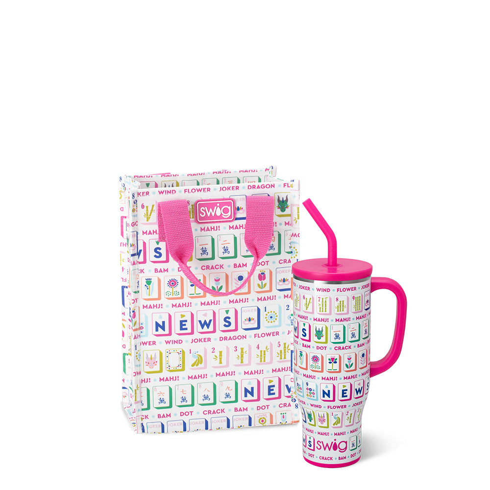 Mahjong Mega Mug 30oz Gift Set
