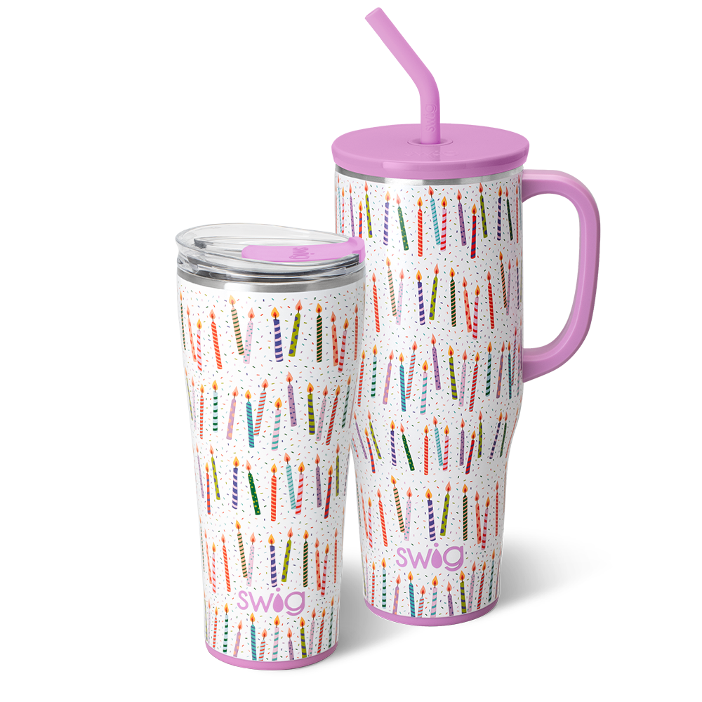 Swig Life Make a Wish Mega Set including a 32oz Tumbler and a 40oz Mega Mug