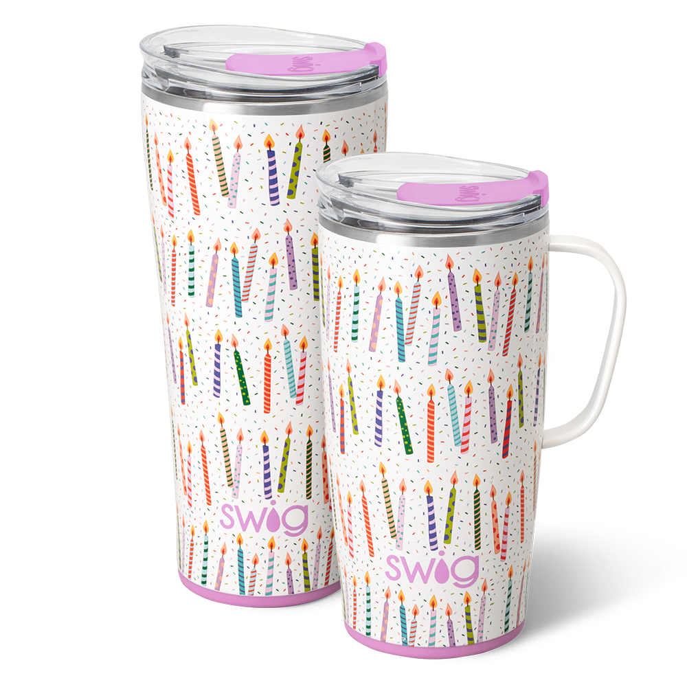 Swig Life Make a Wish XL Set including a 22oz Travel Mug and a 32oz Tumbler
