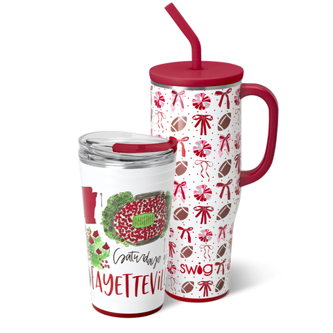 Crimson Slim Tumbler 12oz