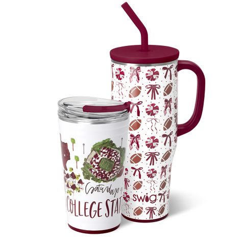 Saturdays in Lubbock Tumbler 12oz