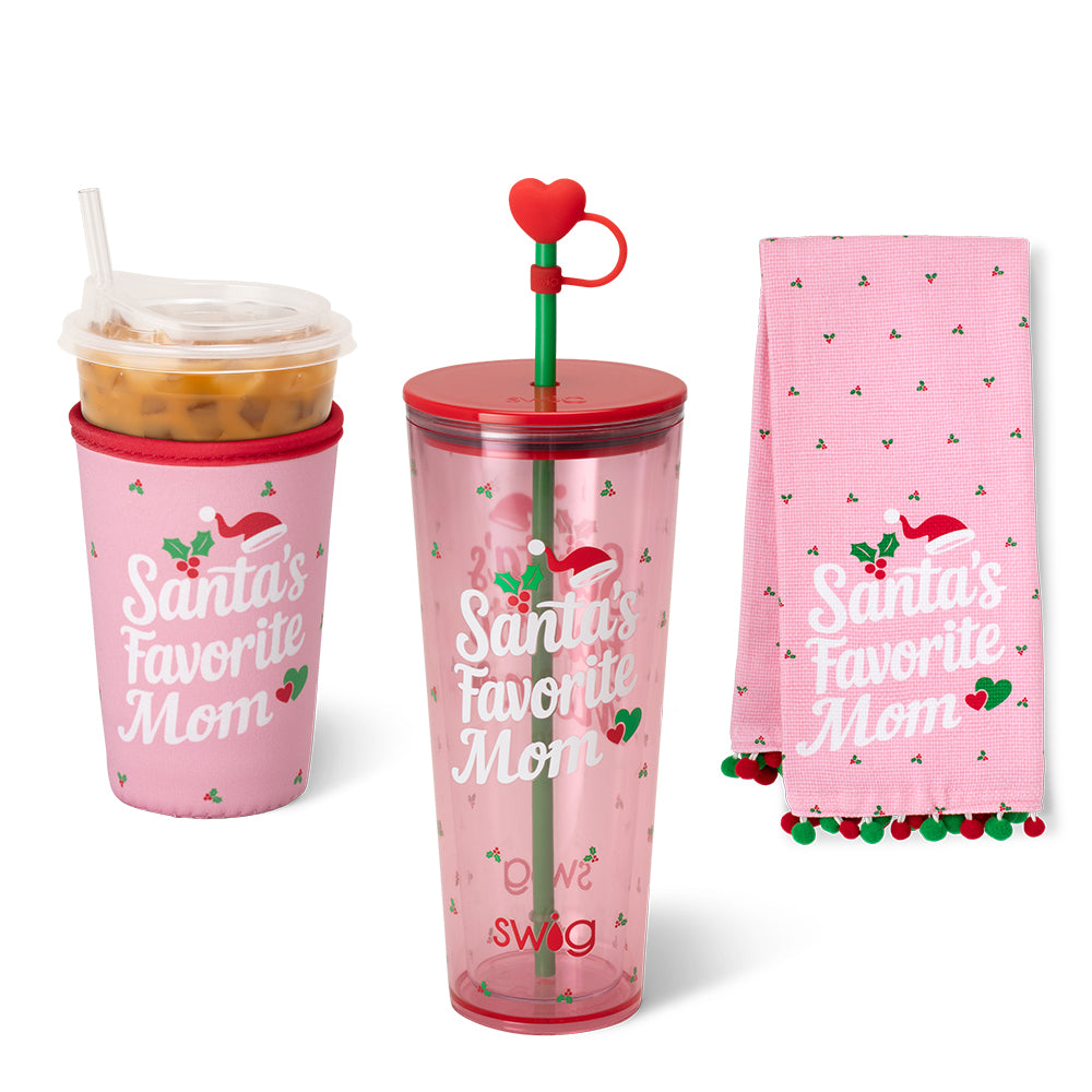 Santa's Favorite Mom Holiday Trio