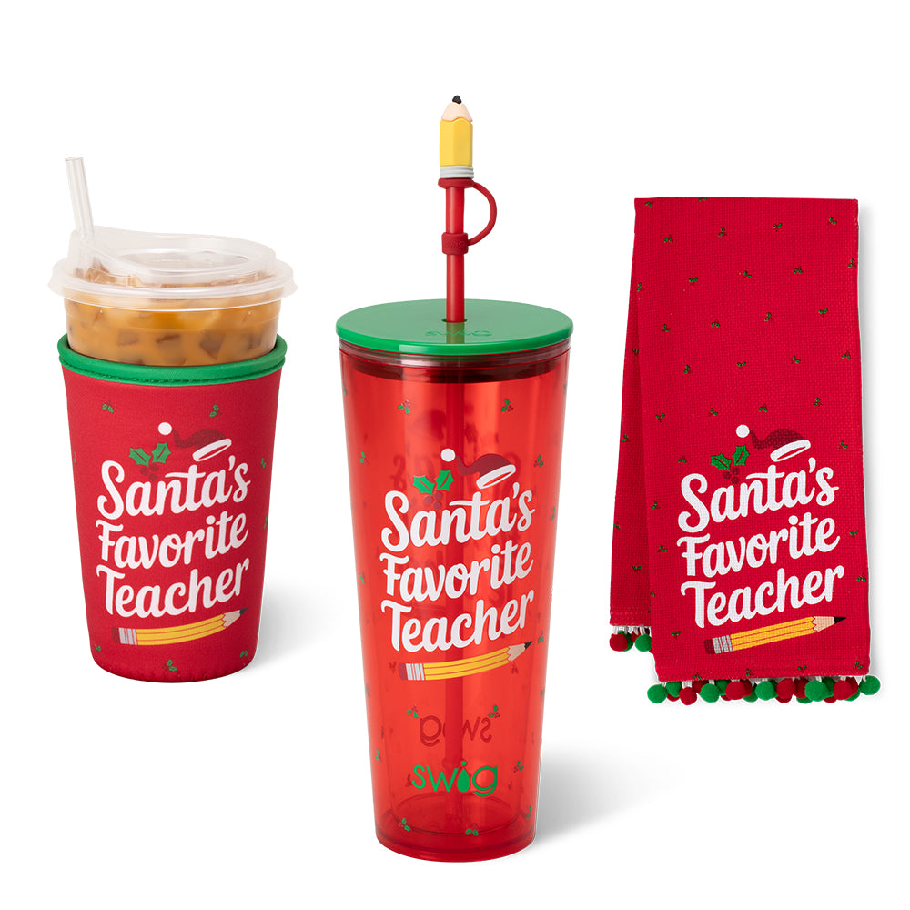 Santa's Favorite Teacher Holiday Trio