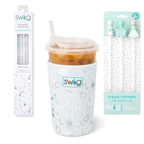 Secret Garden Medium Iced Cup Coolie