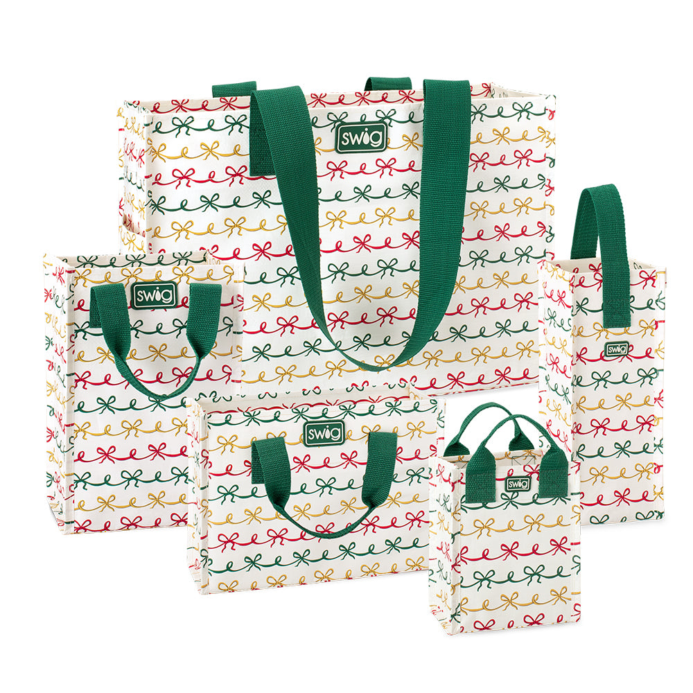 Christmas Bows Gift Bag Bundle