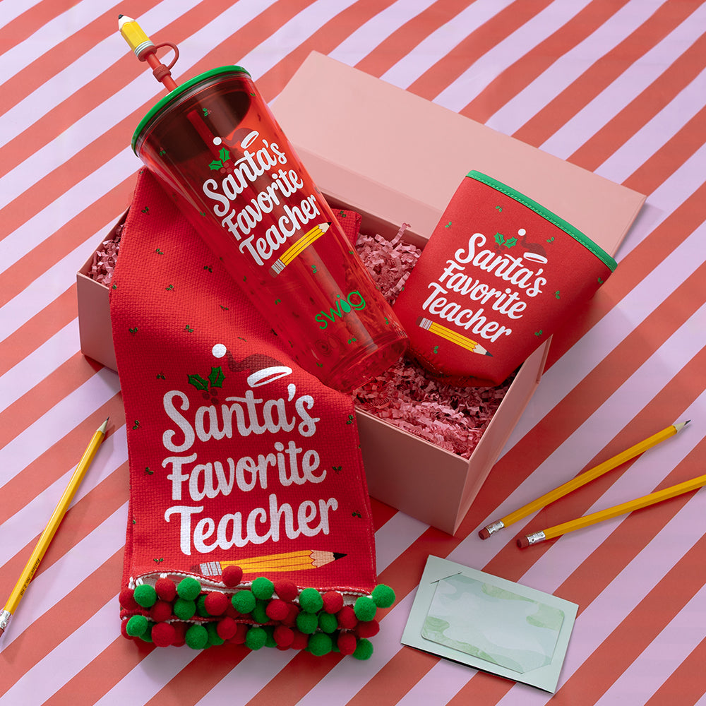 Santa's Favorite Teacher Holiday Trio