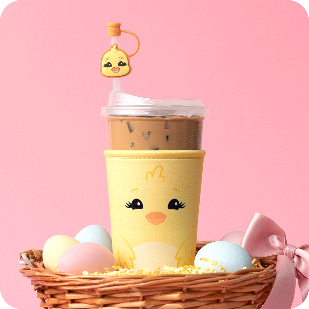 Spring Chick Medium Iced Cup Coolie