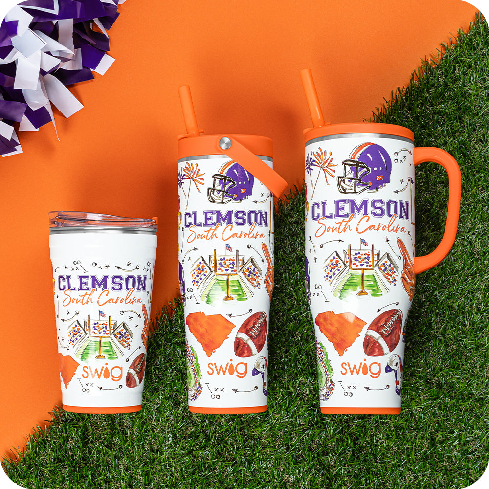 Tailgates in Clemson Party Cup 24oz