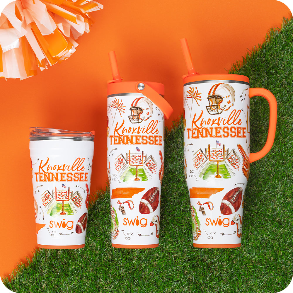 Tailgates in Knoxville To-Go Tumbler 30oz