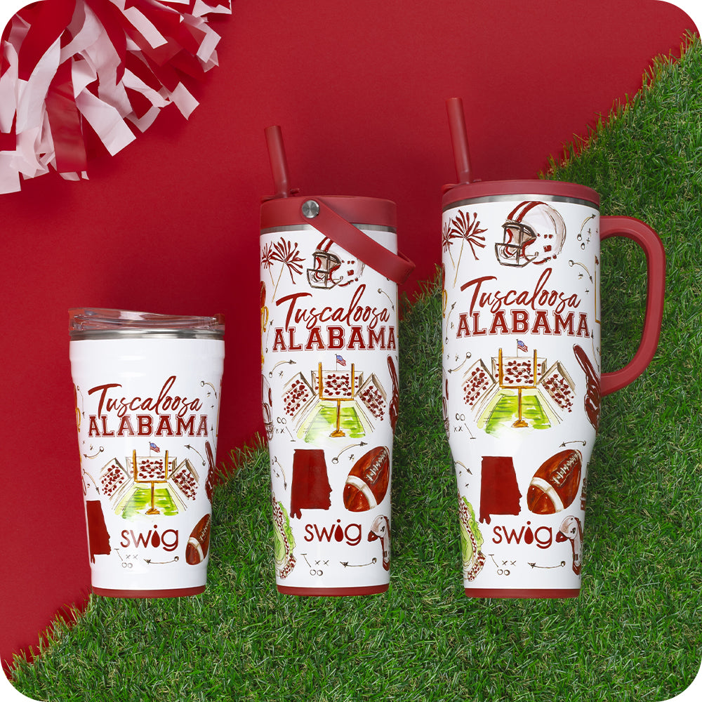 Tailgates in Tuscaloosa To-Go Tumbler 30oz
