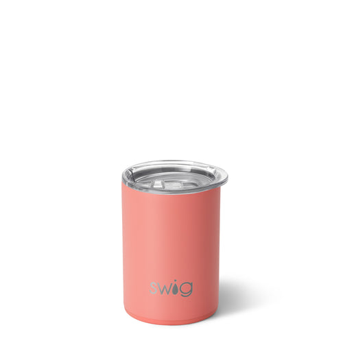 Swig Life 12oz Coral Insulated Short Tumbler