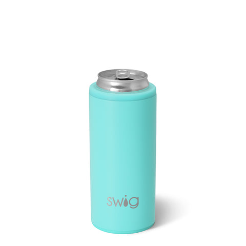 Crimson Skinny Can Cooler 12oz