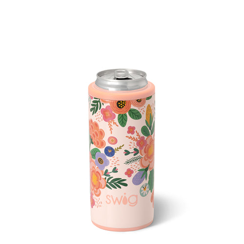 Swig Life 12oz Full Bloom Insulated Skinny Can Cooler