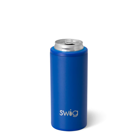 Crimson Skinny Can Cooler 12oz