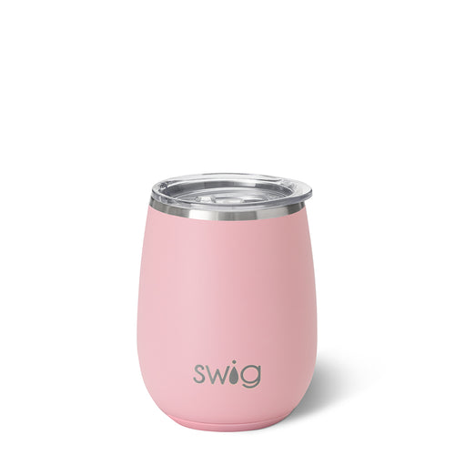 Swig Life 14oz Blush Insulated Stemless Wine Cup