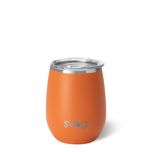 Swig Life 14oz Orange Insulated Stemless Wine Cup