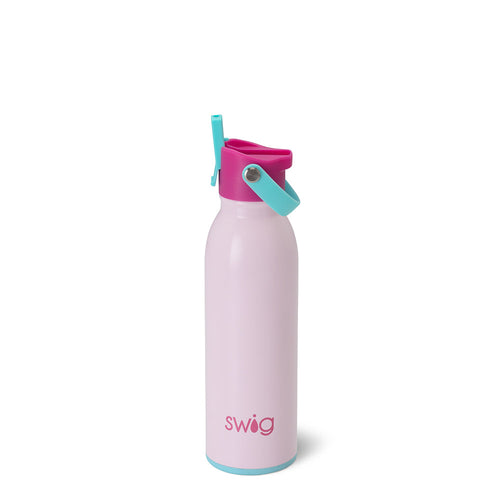 Swig Life 16oz Cotton Candy Insulated Flip + Sip Cap Water Bottle