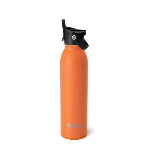 Swig Life 20oz Orange Insulated Flip + Sip Cap Water Bottle