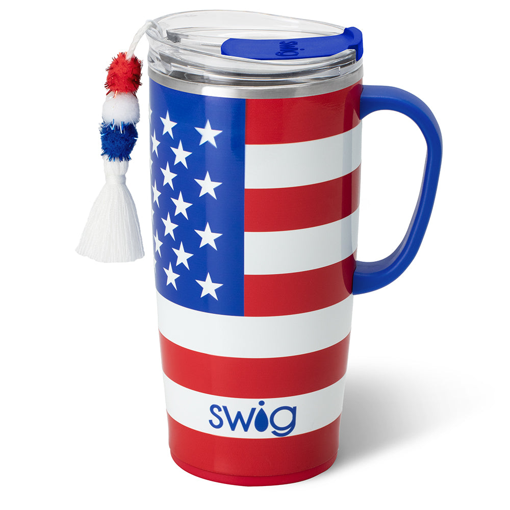 Swig Life 22oz All American Insulated Travel Mug with Handle