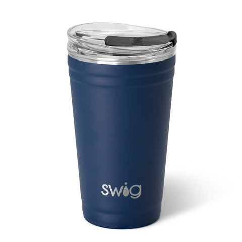 We've Got Spirit Navy + Orange Party Cup 24oz